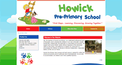 Desktop Screenshot of howickpreprimary.co.za