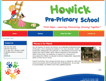 Tablet Screenshot of howickpreprimary.co.za